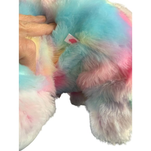 Build a Bear - Sweet White & Light Pink Frost Fox with Tie-Dye Bunny Outfit - Picture 8 of 11